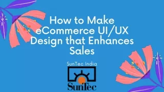 how to make ecommerce ui ux design that enhances