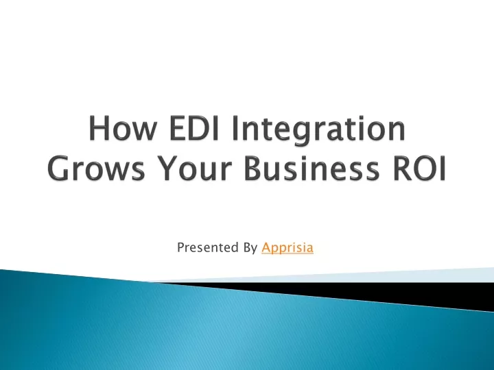 how edi integration grows your business roi