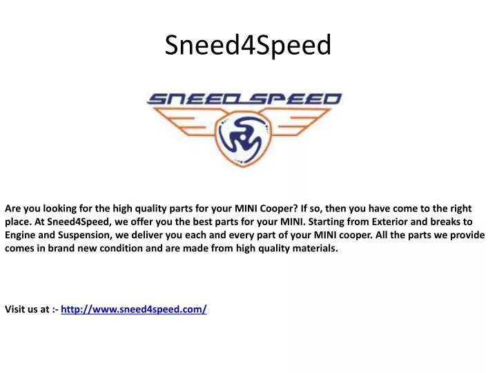 sneed4speed