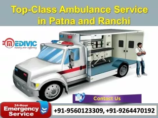 Book Transcendent Medical Care by Medivic Ambulance Service in Patna