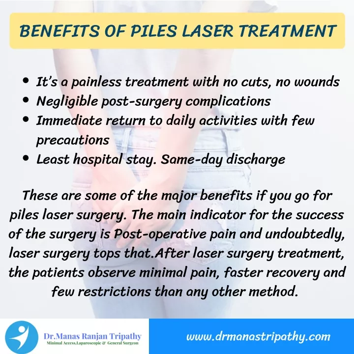 benefits of piles laser treatment