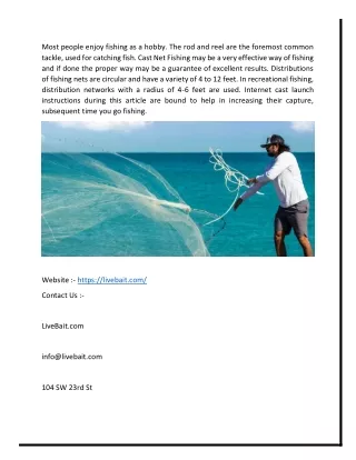 most people enjoy fishing as a hobby