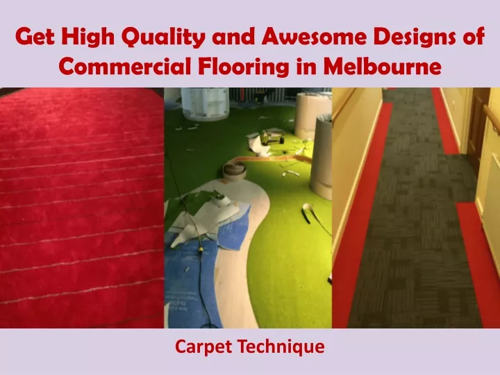 get high quality and awesome designs of commercial flooring in melbourne