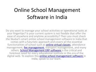 online school management software in india
