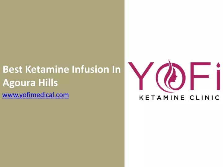 best ketamine infusion in agoura hills