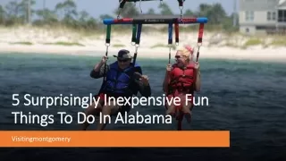 Find great things to do in Alabama