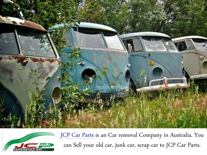 jcp car parts is an car removal company