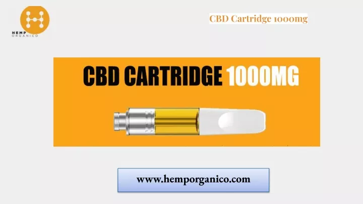 cbd cartridge 1000mg