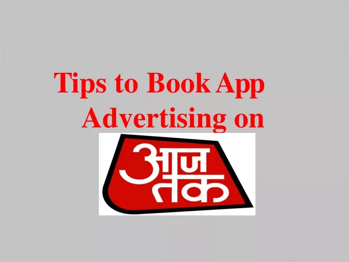 tips to bookapp advertising on