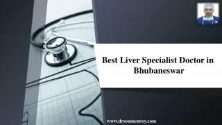 Best Liver Specialist Doctor in Bhubaneswar