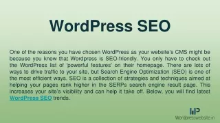 wordpress seo