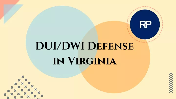 dui dwi defense in virginia