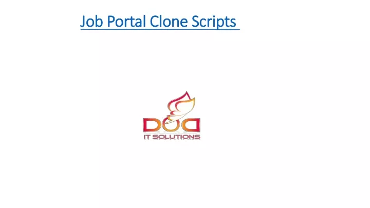 job portal clone scripts