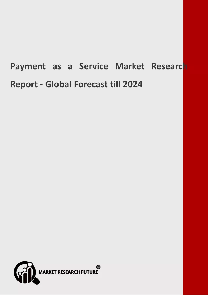 payment as a service market research report