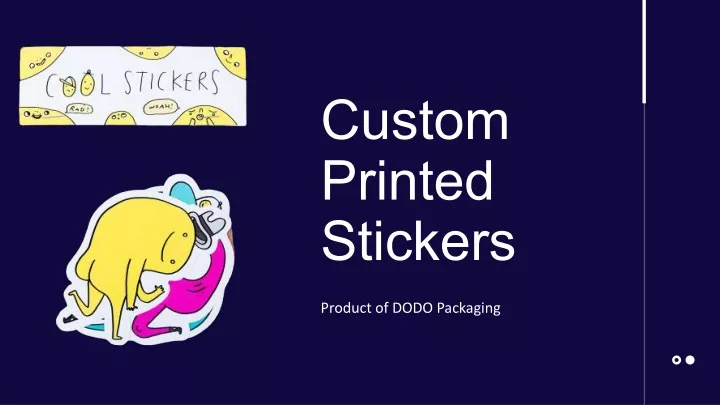 custom printed stickers