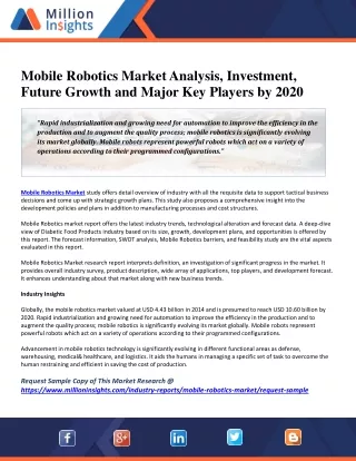 mobile robotics market analysis investment future