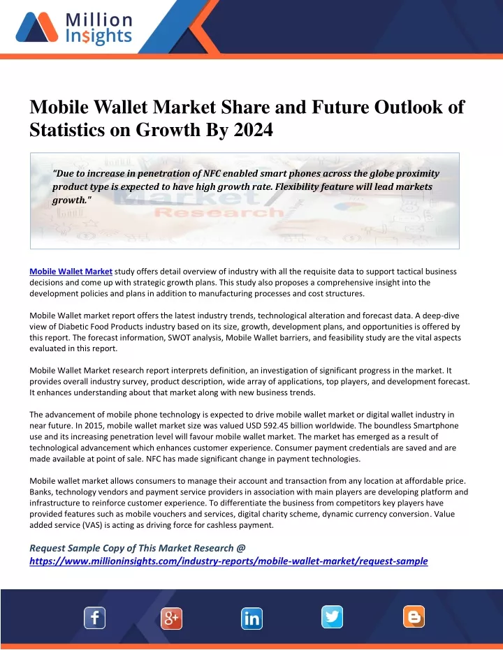 mobile wallet market share and future outlook