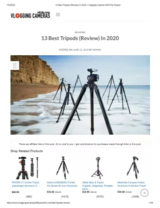 The Best Tripod Review