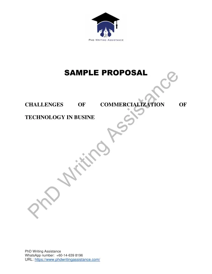 sample proposal