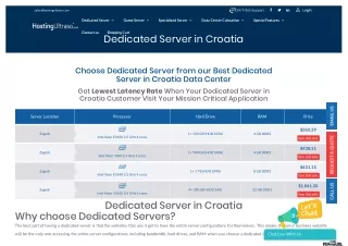 Croatia Dedicated Server