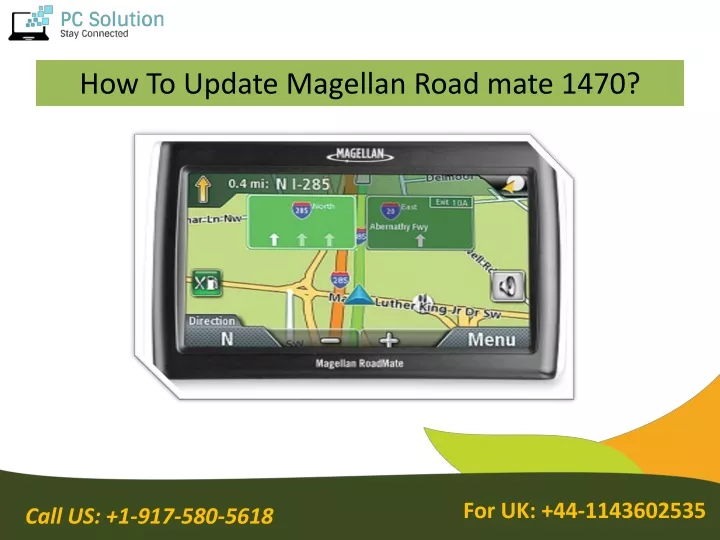 how to update magellan road mate 1470