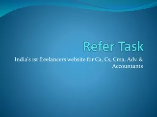 ReferTask- Now Refer Tension Free.