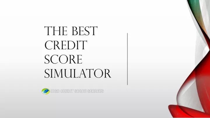 the best credit score simulator