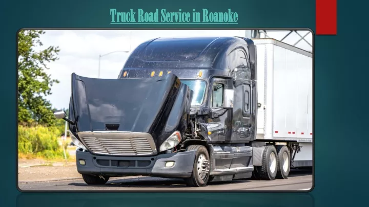 truck road service in roanoke