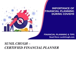 Importance of Financial Planning During Covid19