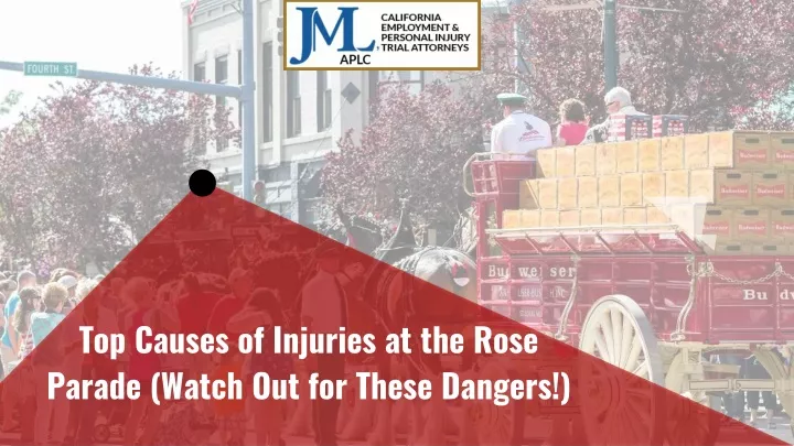 top causes of injuries at the rose parade watch