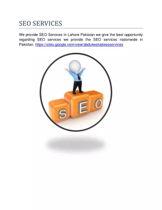 SEO SERVICES