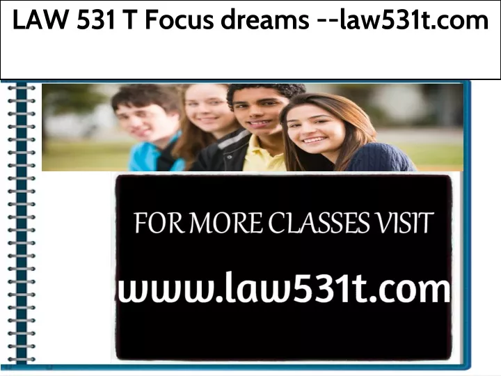 law 531 t focus dreams law531t com