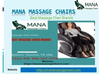best massage chair brands