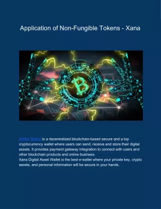 XANA Wallet | Multi Cryptocurrency Wallet for BTC, ETH, XPR