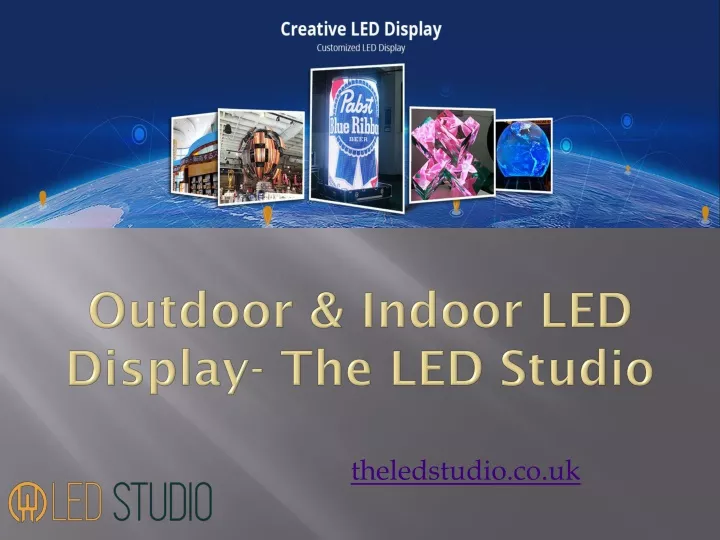 outdoor indoor led display the led studio