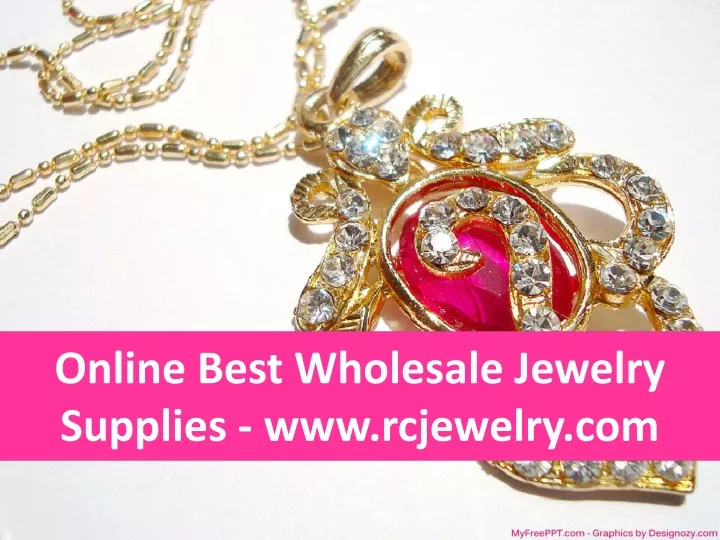 online best wholesale jewelry supplies