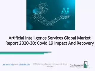 artificial intelligence services global market