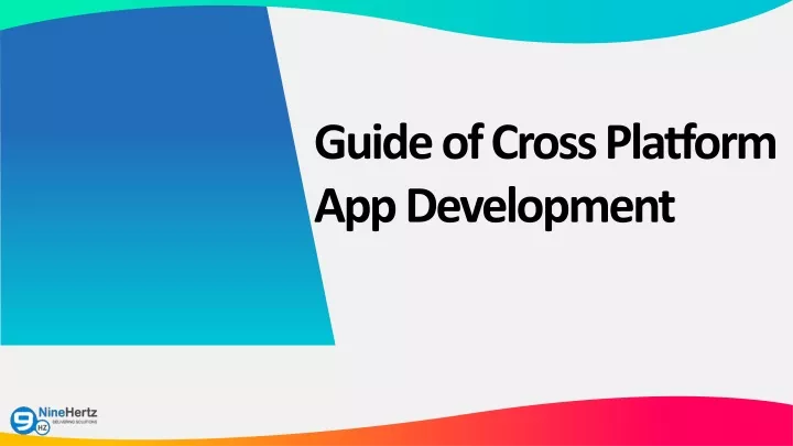 guide of cross platform app development