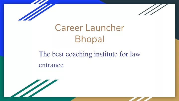 career launcher bhopal