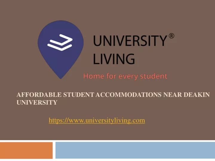 affordable student accommodations near deakin university