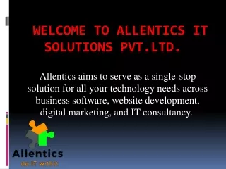 Best Digital Marketing Services in Pune | Online Marketing Company | Allentics IT Solutions