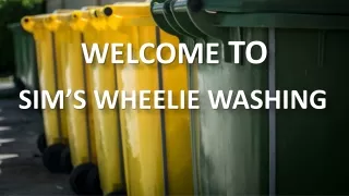 welcome to