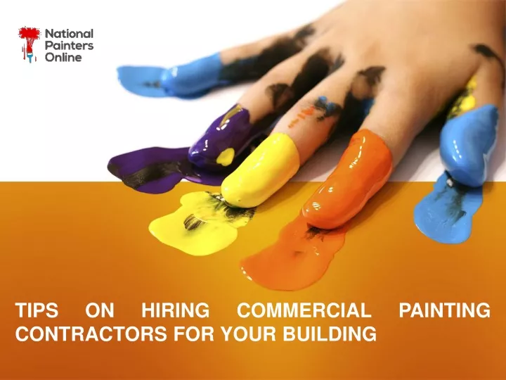 tips on hiring commercial painting contractors for your building