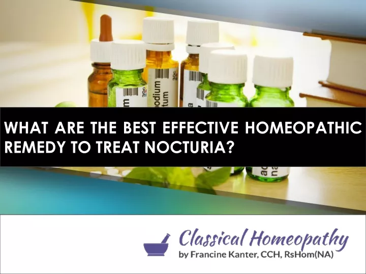 what are the best effective homeopathic remedy