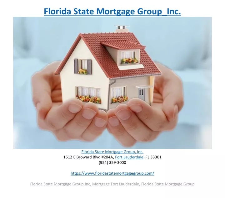 florida state mortgage group inc