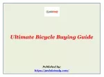 Ultimate Bicycle Buying Guide