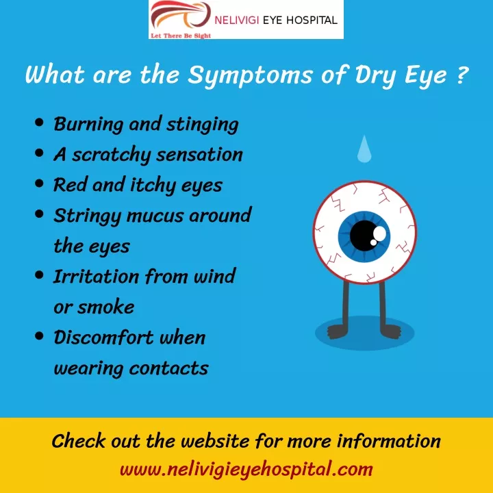 what are the symptoms of dry eye burning