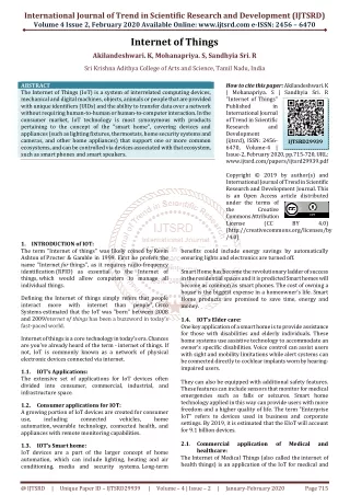 international journal of trend in scientific