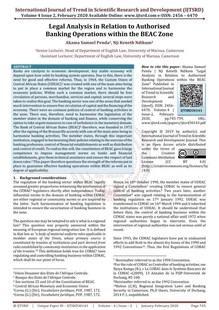 international journal of trend in scientific