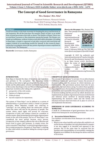 international journal of trend in scientific
